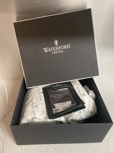 New! NRFB Waterford Bolton Grafton Street Lead Crystal Creamer & Sugar Bowl - Picture 1 of 6