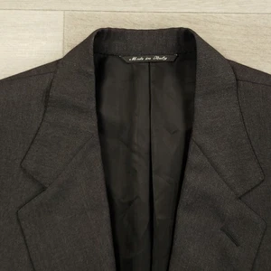 Canali Vintage Sport Coat Men's Size 44R (EU 54R) Gray Wool Two Button Ventless - Picture 1 of 15