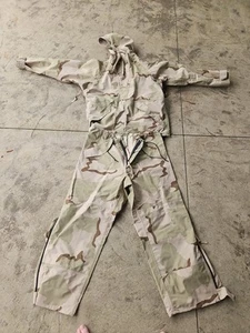 US Military Goretex Parka & Trousers Cold Weather Desert Camouflage Large Short - Picture 1 of 11