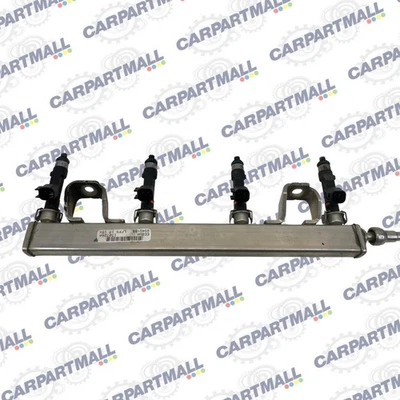 13-18 Ford C-Max 2.0L L4 AT Fuel Injection Rail W/ Injectors 4M5G-9D280-DB OEM - Изображение 1 из 4