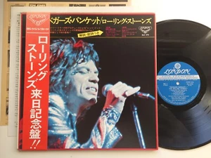 The Rolling Stones "BEGGARS BANQUET" w/OBI SLC479  JAPAN 1st PRESS DIF SLICK JKT - Imagen 1 de 15