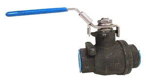 FNW 221-A Ball Valve 3/4" F-NPT, 2000-psi, SS-Trim, w/ Lockable Lever Operator - Picture 1 of 11