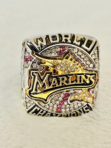 2003 Florida Marlins World Series Ring, 🇺🇸 SHIP Cover