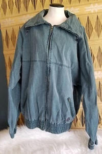 JANSPORT Vintage Jacket Zip Up Hiking Light Weight Men's XL Green - Bild 1 von 12