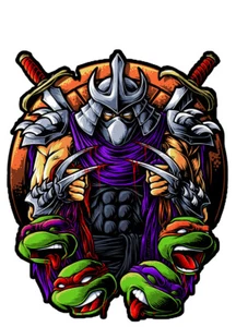 Teenage Mutant Ninja Turtles Shell Shock 3"- 6" Vinyl Decal Stickers - Picture 1 of 1