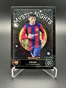2023-24 Topps Merlin UEFA Club Competitions - Mystic Nights Pedri #MN-6 - Bild 1 von 2