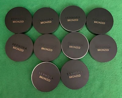 Lot of 10 Sephora Bronzed Matte Bronzer #02 Mallorca Full Size 9.65g. - Image 1 of 4