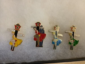 Lions Club Pins: Hurley Lions, Set #3, incomplete, 4 pins - Picture 1 of 2