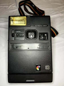 Flash electrónico vintage Kodak Colorburst 250 Polaroid cámara instantánea - Imagen 1 de 10