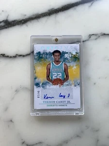 2020 Panini Origins Vernon Carey Jr RC Rookie Card Gold Auto Very Rare #/10 - Picture 1 of 2