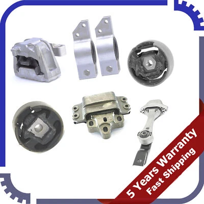 Motor de 7 piezas y automático para Audi TT Quattro 3,2 L cupé 2008-2009. Trans. Montaje Foto 1 de 4