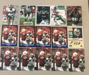 Johnny Mitchell 🏈 New York Jets Football Cards🏈 14 Card Lot w/ 9 Rookies🏈F226 - Picture 1 of 12