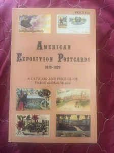 American Exposition Postcards 1870-1920 by Megson, 1992, US Trade PB, NF - Picture 1 of 7