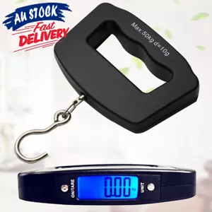 50kg/10g Weight Luggage Electronic Travel Digital Scale Portable LCD Hanging - Picture 1 of 9