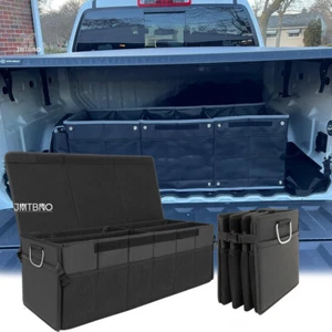 For Chevy Z71 Colorado Trunk Organizer Collapsible Cargo Storage Foldable Box - Picture 1 of 14