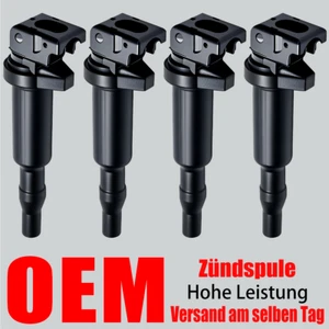 4X OEM Zündspule für BMW 1-ER E81 E87 E88 3-ER E46 5-ER E39 E60 F10 6-ER E63 E64 - Bild 1 von 10
