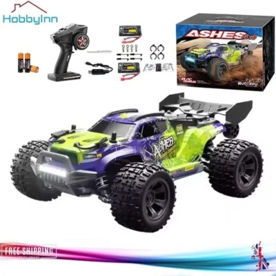 HOBBYINN 4WD RC Monster Truck Off-Road Vehicle 1/18 Remote Control 4x4 Truck 40km 2*Batty