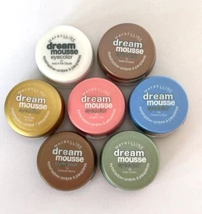 Maybelline Dream Mousse Eyecolor - Various Shades - Fast & FREE Shipping - Picture 1 of 9