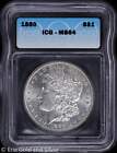 1880-P $1 Morgan Silver Dollar ICG MS 64 | Uncirculated UNC BU