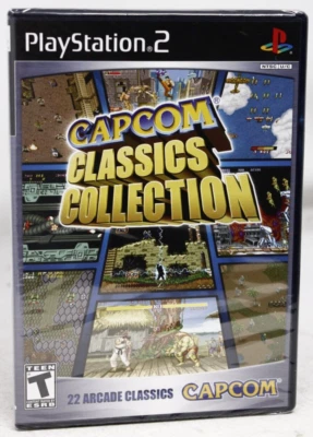 Capcom Classics Collection (Sony PlayStation 2,  PS2, 2005) - New Sealed - Image 1 of 4