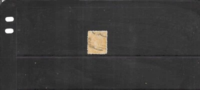 QUEENSLAND 1879-1881. FOUR PENNY. YELLOW. FIRST SIDEFACE.  USED. AS PER SCAN. - Image 1 of 3