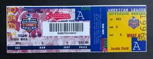 1996 ALDS Juego 3 Orioles de Baltimore vs Indios de Cleveland 10/4/96 - Imagen 1 de 1