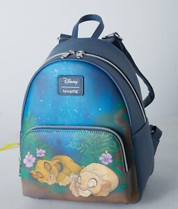 Loungefly Disney The Lion King Simba & Nala Sleep Mini Backpack NWT