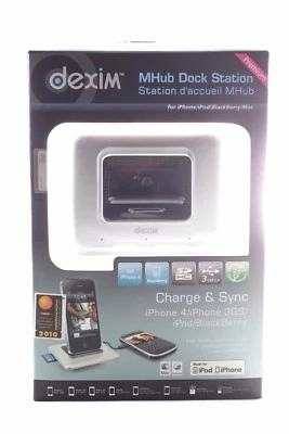 Dexim MHub Dock Station Premium for iPhone iPod Blackberry and Mac - Image 1 of 4