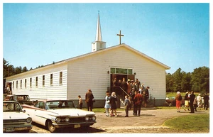 '59 Oldsmobile 2-Door Hardtop AT St. Frederick's Catholic Church, Kingston, NH - Picture 1 of 2