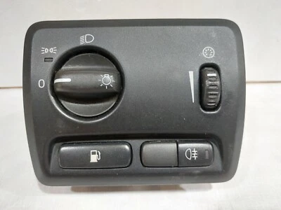 Interruptor de luz de faros Volvo S60 V70 XC70 2004 a 2009 8691752 #5 negro Foto 1 de 4