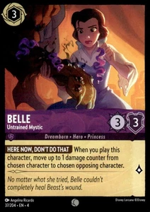 Belle - Untrained Mystic 2024 Disney Lorcana - Ursula's Return #37 Common - Picture 1 of 2