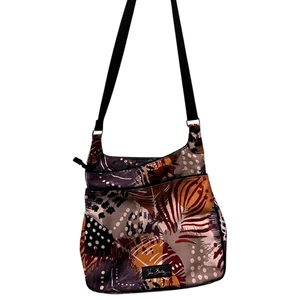 Vera Bradley Painted Feathers Purse Crossbody Handbag Cross Body Retired 2016 - Bild 1 von 16