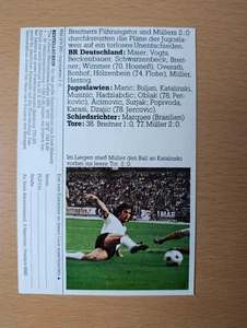 Fußball WM Bild 1974 von Ernst Huberty - Bild 1 von 1