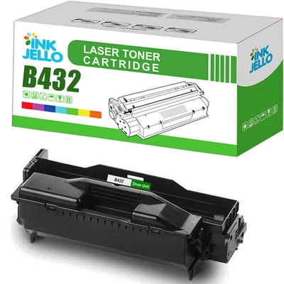 Compatible Black Drum Fits for OKI B432 B411 B412 B512 MB461 MB471 MB472 MB491 - Image 1 of 4