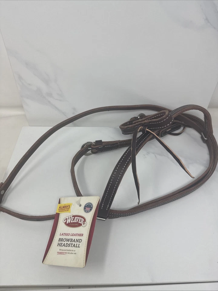 Weaver Burg Latigo Headstall