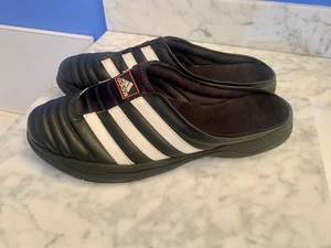 Adidas Herren 11 schwarz Streifen Superstar Samba Fußball Slipper Slide Pantolette Sandalen - Bild 1 von 9
