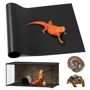 Bearded Dragon Tank Accessories, Reptile Carpet Bedding, Non-Adhesive Reptile... - Picture 1 of 7