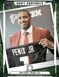 Michael Penix Jr - 2024 Panini Photogenic Football - Draft Snapshots #7 - Bild 1 von 2