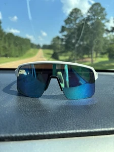 Oakley Sutro Lite Sunglasses Prizm Sapphire Lenses Matte White Frame - Imagen 1 de 10
