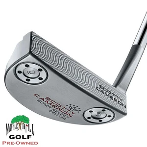 Scotty Cameron Super Select Del Mar Putter 35" w/ Headcover - EXCELLENT - Picture 1 of 6