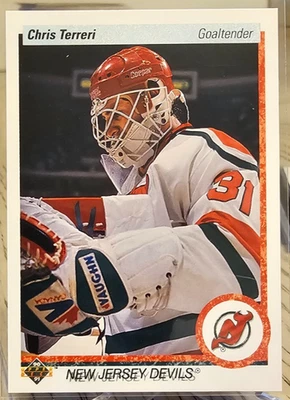 1990-91 Upper Deck Chris Terreri #183 New Jersey Devils - Image 1 of 2