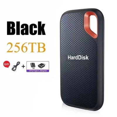 External Hard Drive 256TB USB 3.0 Portable HDD Expansion Disk Storage Laptop PC - image 1 of 4
