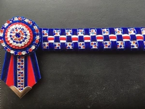 New Checkerboard Browband - Picture 1 of 1