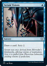 Serum Visions Strixhaven Commander MINT Blue Uncommon MAGIC MTG CARD ABUGames