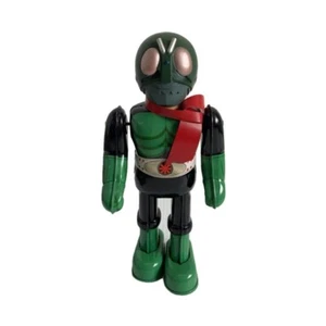Billiken Shokai Hero Tokusatsu Kamen Rider Tin Toy Missing Wind-up Mechanism - Picture 1 of 7