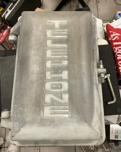 Original Allen Telephone Call Box Metal Weatherproof W/ Rotary Dial Phone As Is - Picture 1 of 7