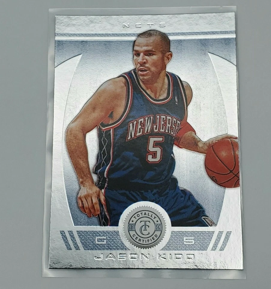 Jason Kidd 2013-14 Panini Totally Certified #258 Foil Card New Jersey Nets - Image 1 of 4