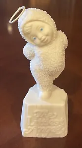 1999- Dept. 56- Snowbabies- The Littlest Angel- Figurine  5 1/4" x 2 1/4" - Picture 1 of 7