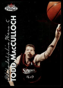 1999-00 Fleer Force #235 Todd MacCulloch #/1600 - Picture 1 of 2