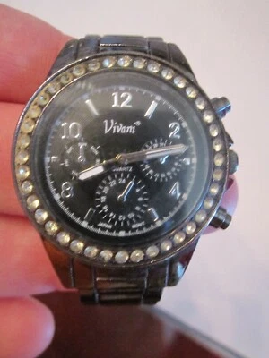 RELOJ BRAZALETE VIVANI SEÑORA - BISEL CRISTAL - CUARZO - BBA-34 Foto 1 de 4